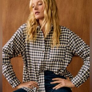 Sézane Max Flannel Shirt